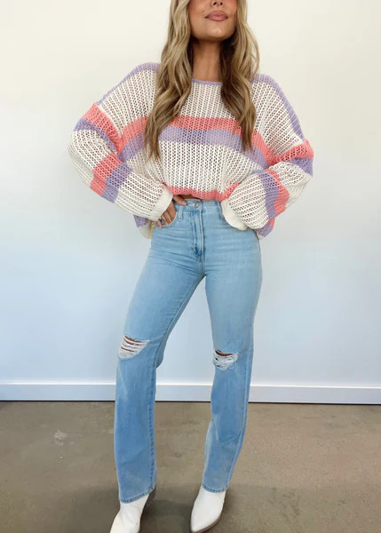 Just Black Light Denim Straight Jeans | Lane 201 Boutique