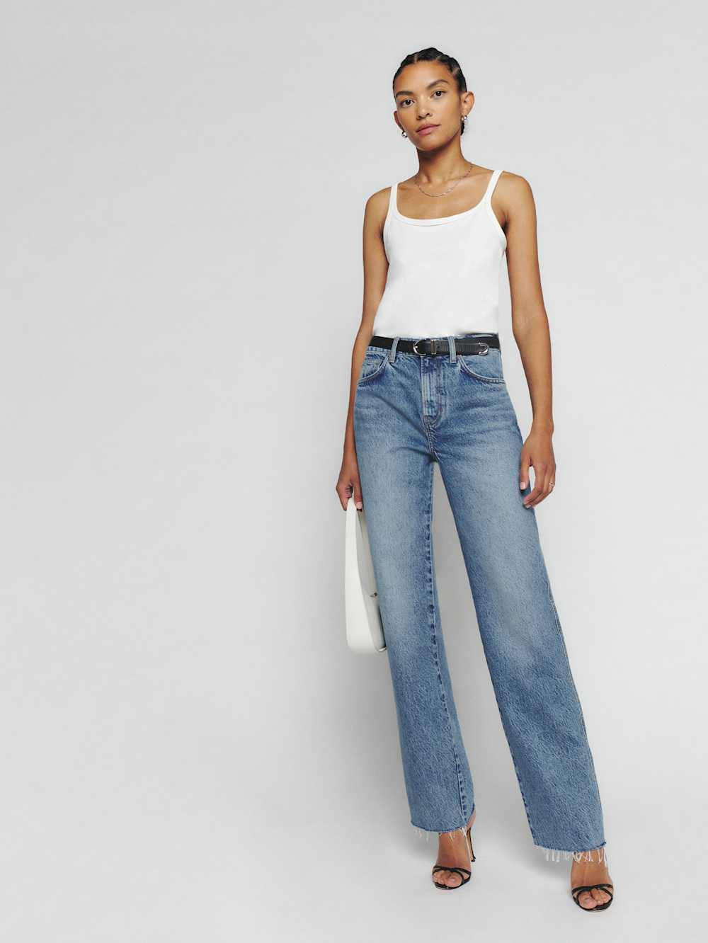 Val 90s Mid Rise Straight Jeans | Reformation (Global)