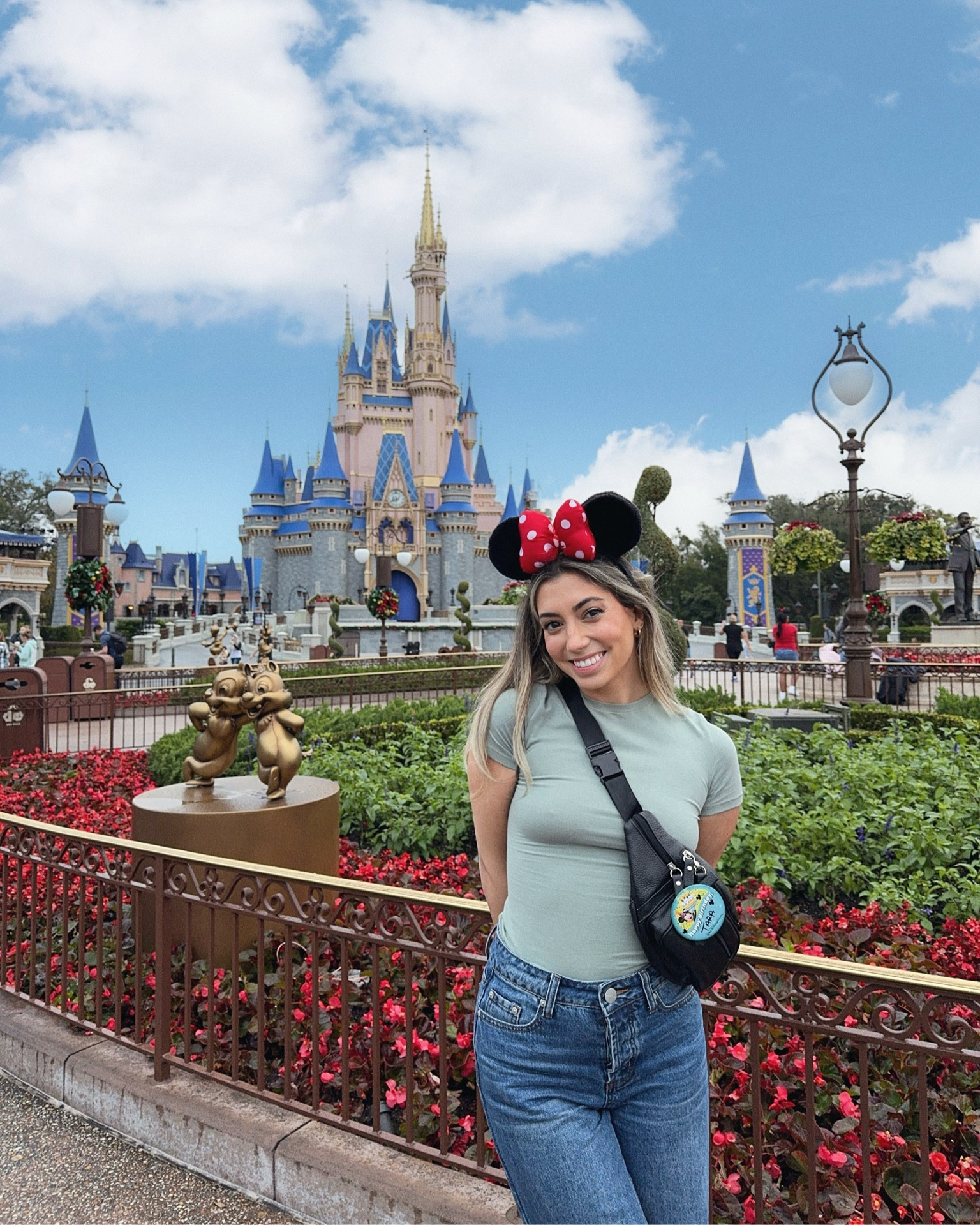 OOTD for my birthday at disneyworld ✨ #disneyoutfit