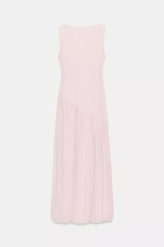 LONG COMBINED TULLE DRESS | Zara UK