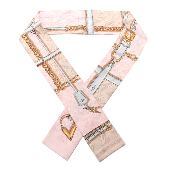 Silk Monogram Confidential Bandeau Light Pink | FASHIONPHILE (US)