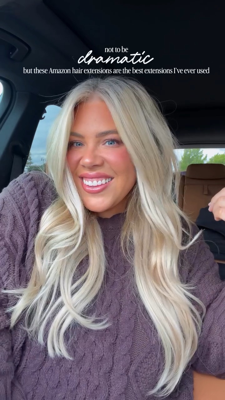 amazon hair extensions that i swear by! i wear the 16/22” and we tine them! the genius wefts lasted me over a year 🤯

#LTKgrwm #LTKselfcare #LTKBeauty