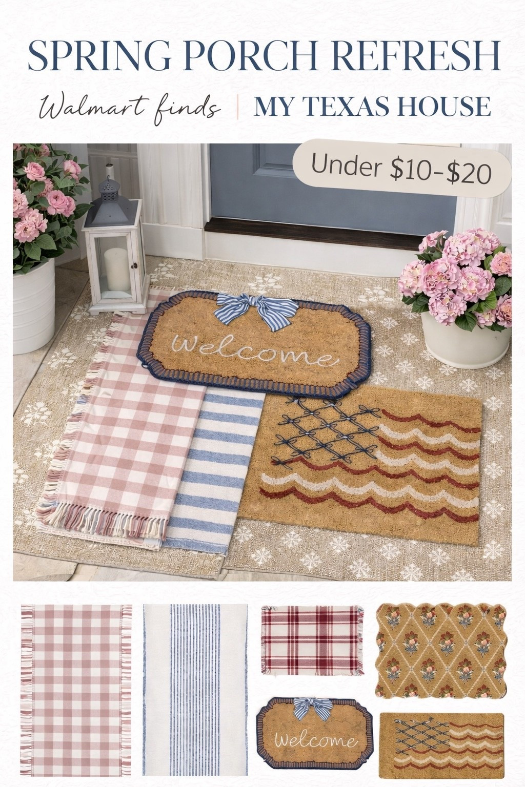 Walmart
My texas home
Rugs
Front porch Refresh

#LTKHome
