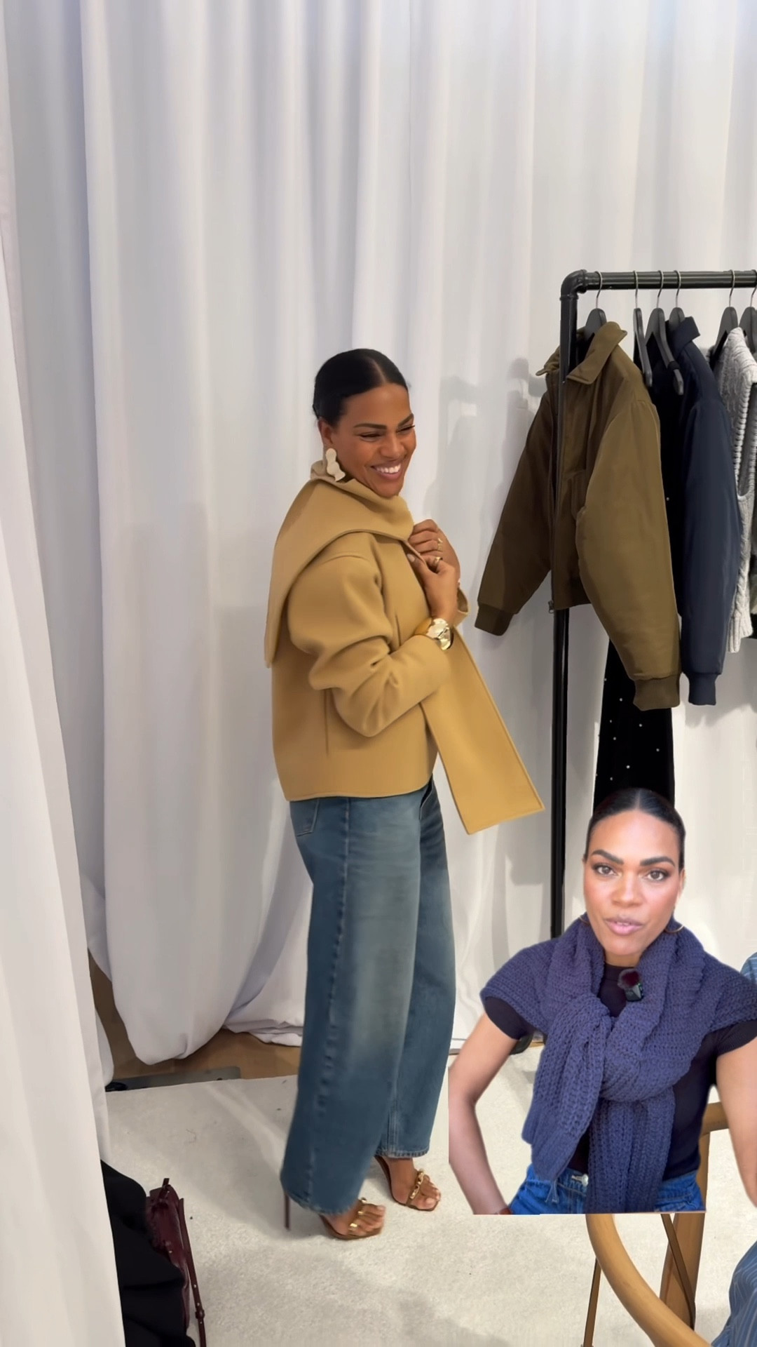 IT FINALLY CAME IN! LINKS BELOW! #WalmartPartner I went to @walmartfashion x Brandon Maxwell’s event at NYFW and you loved this coat. It’s finally here- so I’m sharing it before it sells out :) it’s true to size! Also Sharing some of my other favorite coats from Walmart :) #WalmartFashion #Walmart 