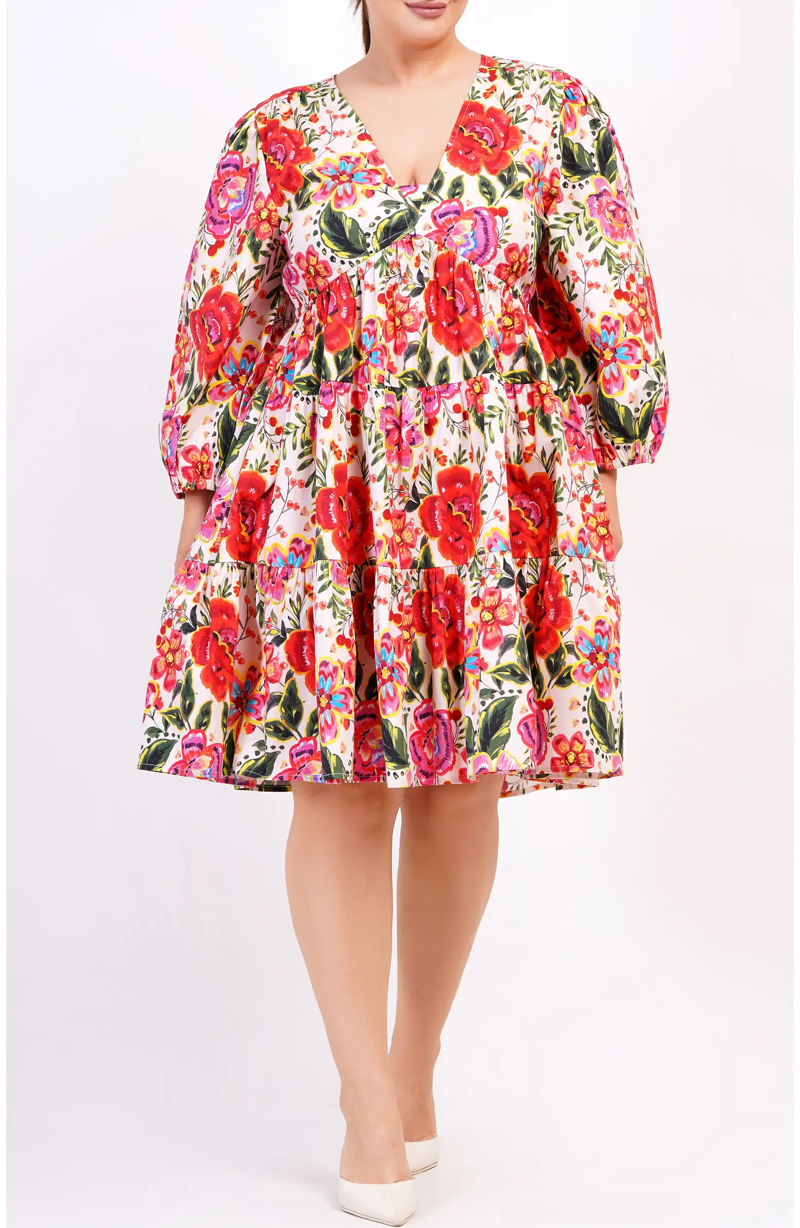 Zariah Empire Waist Mini Dress | Nordstrom