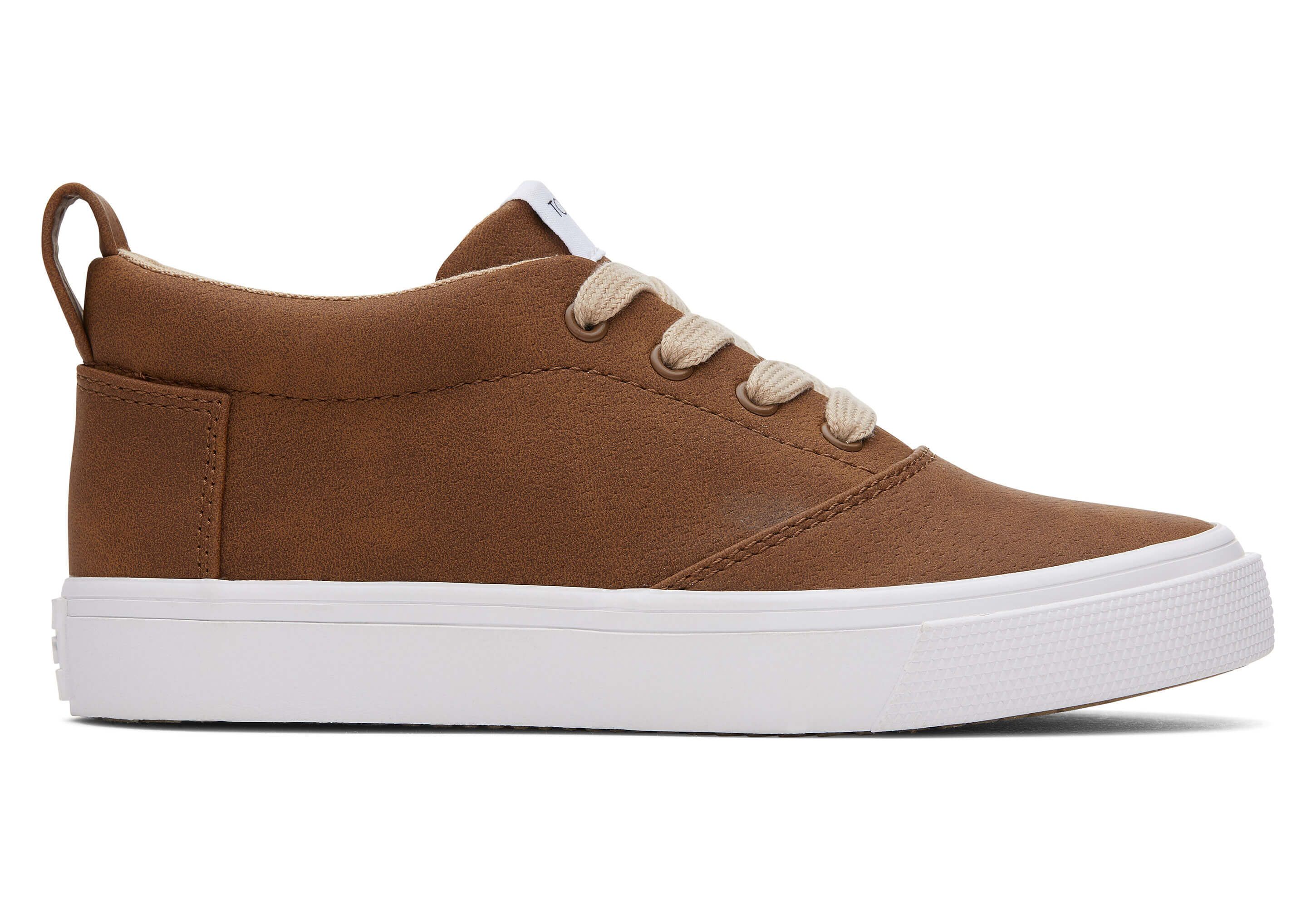 Youth Brown Micrsouede Fenix Sneaker | TOMS | TOMS (US)