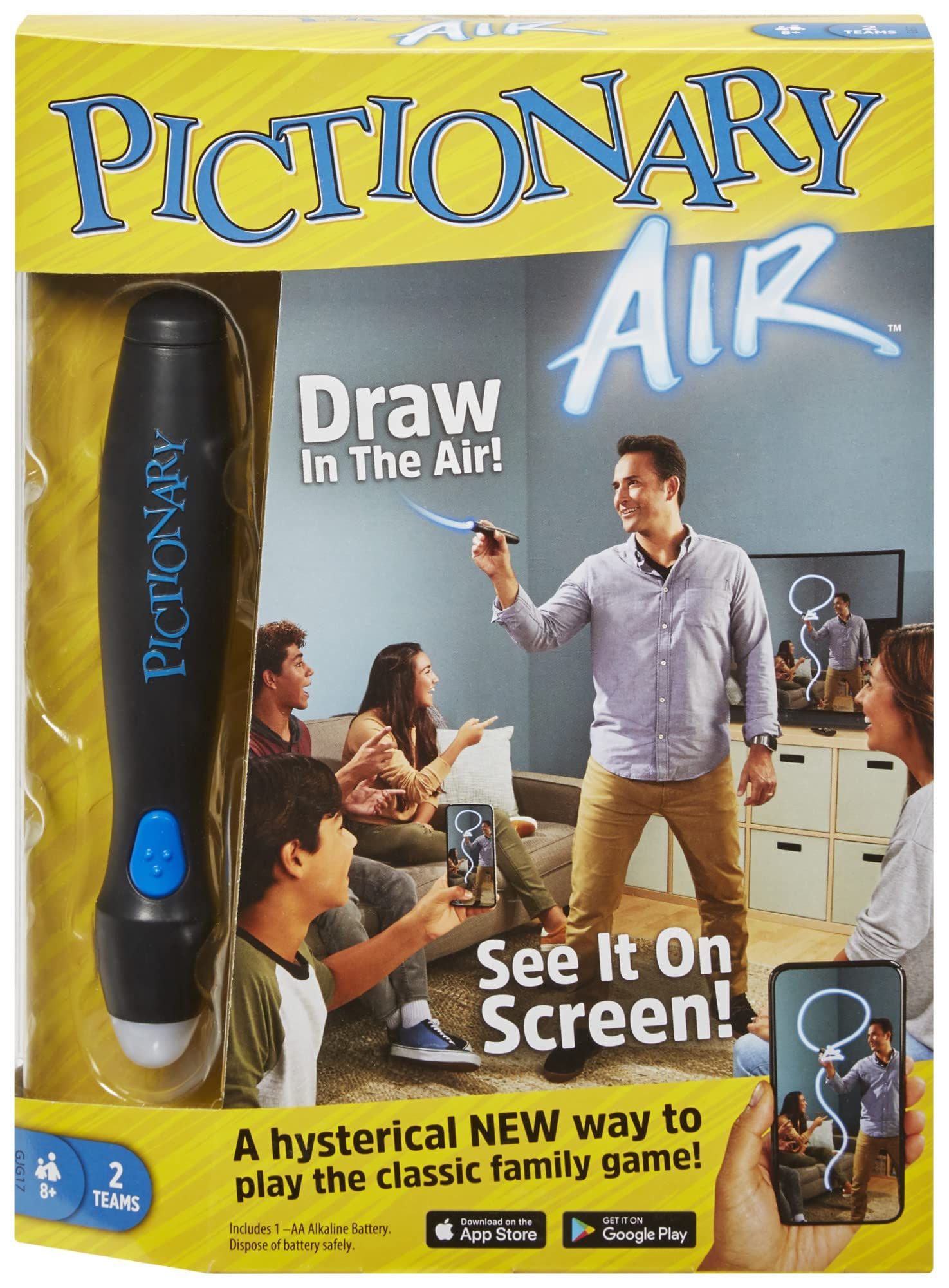 Mattel Games Pictionary Air, Family Board Game for Kids and Adults, Engaging Gift for Kids, Drawing  | Amazon (UK)