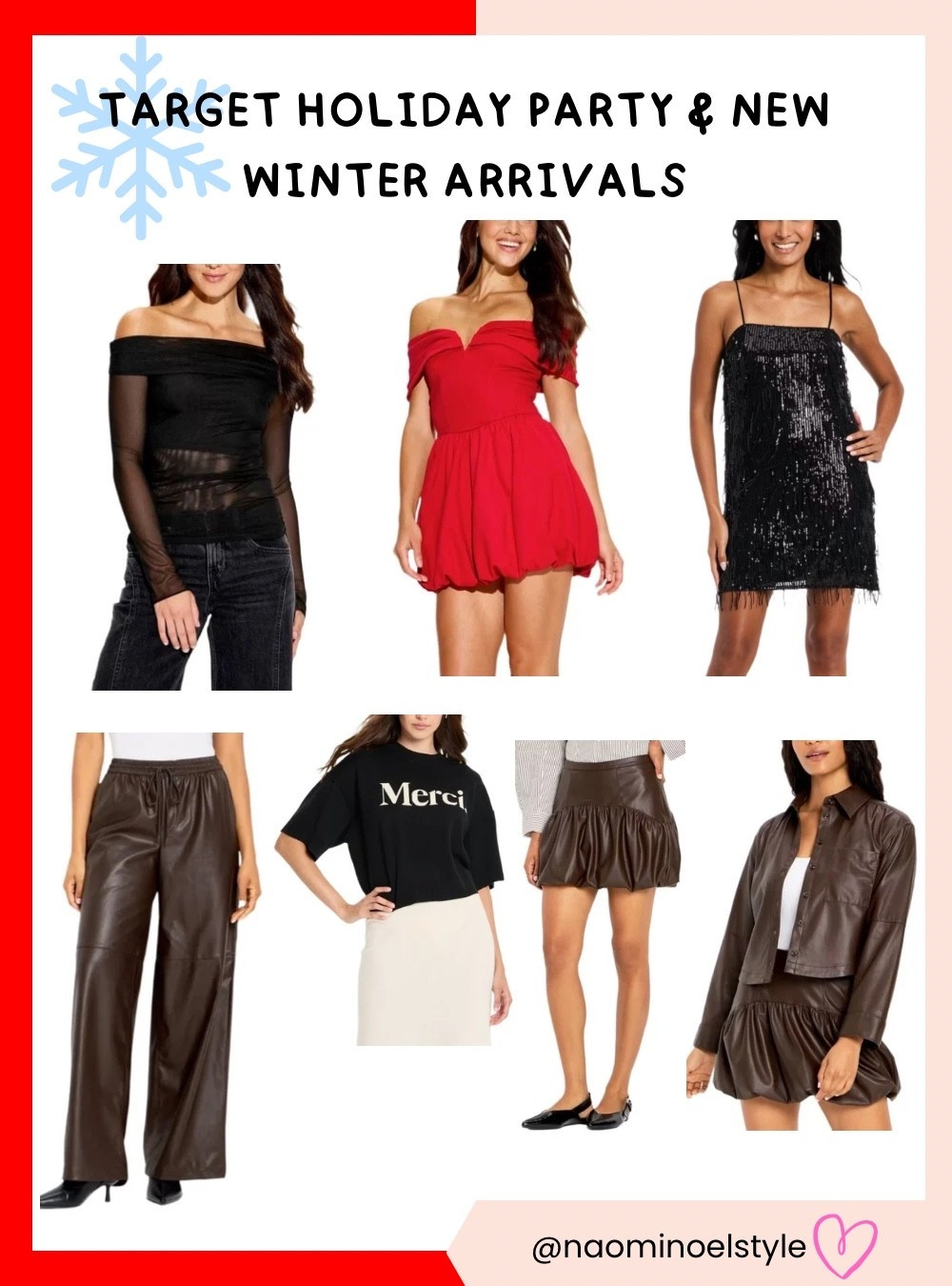 Target Fashion Holiday Party Style and winter style 🎄 Christmas Outfits 


#LTKHoliday #LTKFindsUnder50 #LTKSeasonal