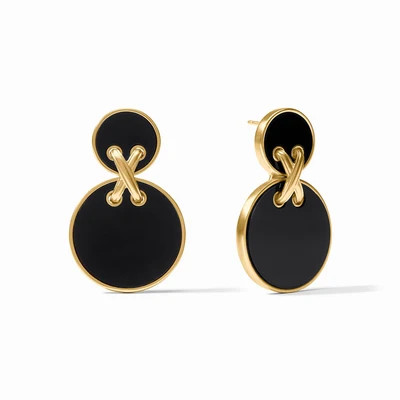 Essex Statement Earring - Malachite Green | Julie Vos