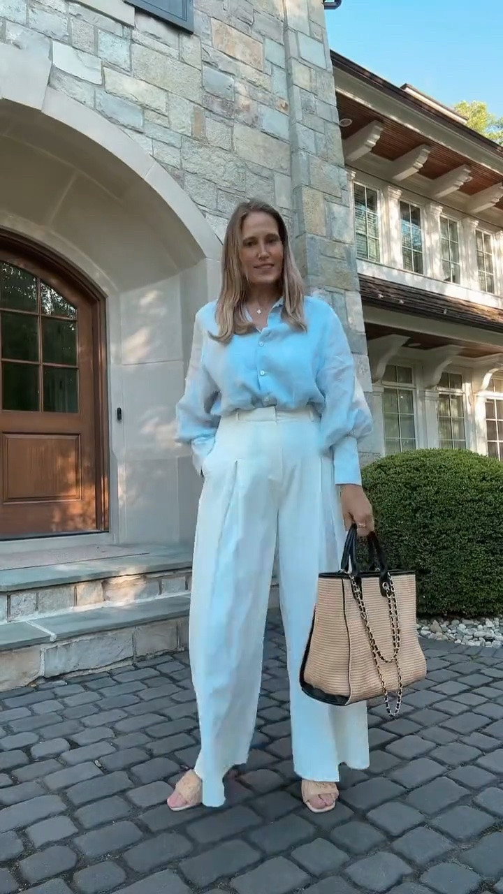 Best look for less bag that is raffia with the most luxury chain that elevates the look. I just love her! s

#LTKSeasonal #LTKOver40 #LTKMidsize