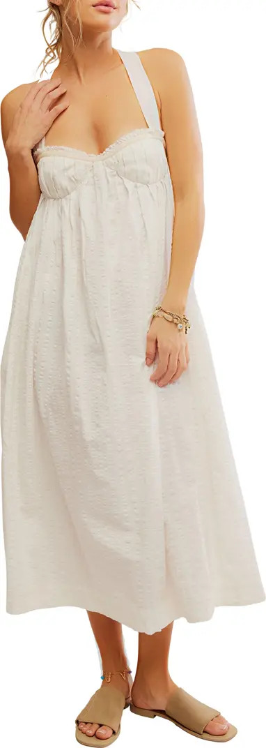 Poppy Cotton Seersucker Midi Dress | Nordstrom Rack