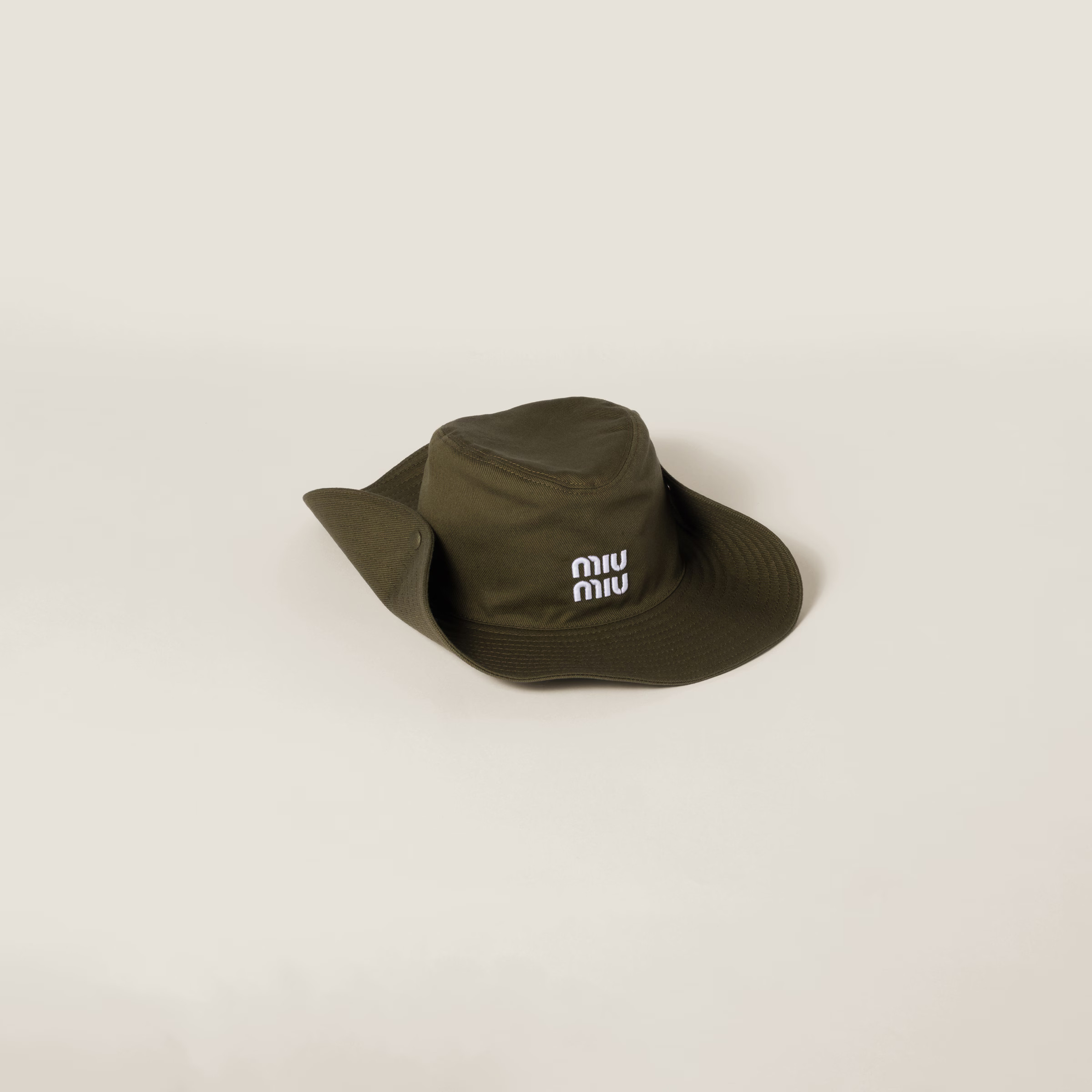 Drill hat | Miu Miu US