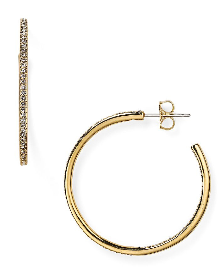Pavé Hoop Earrings | Bloomingdale's (US)