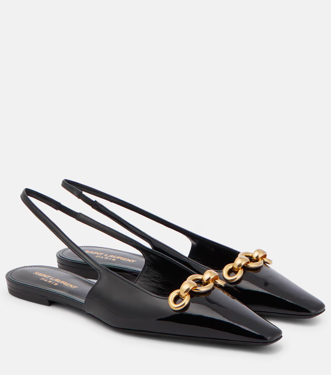 Blade leather slingback flats | Mytheresa (INTL)