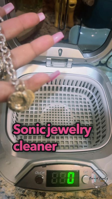 My Tiffany silver looks brand new! 🩵 I normally have to take it in to be cleaned and they send it away! Adding the detergent helps a lot!

I tagged the newer version of my machine.🦋

#jewelrycleaner #silver

#LTKOver40 #LTKVideo #LTKGiftGuide