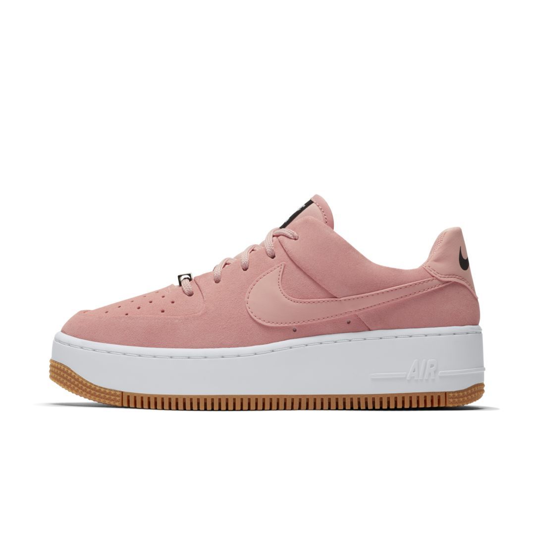 Nike Air Force 1 Sage Low Women's Shoe Size 11.5 (Pink/Black) AR5339-603 | Nike (US)