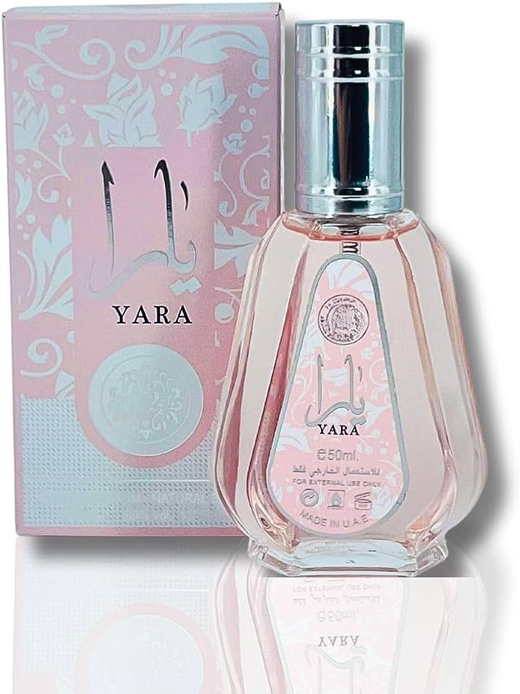 Lattafa Perfumes Yara EDP-50 ML | Heliotrope, Orchid, and Tropical Fruits | Black Pepper, Pinappl... | Amazon (US)