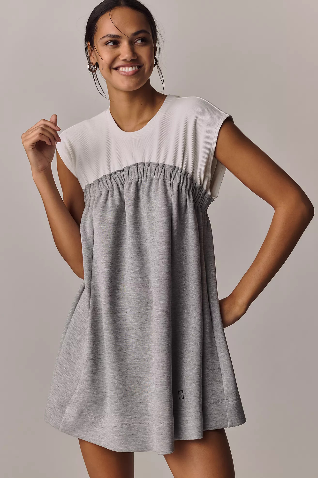 Daily Practice Bubble Mini Dress | Anthropologie (US)