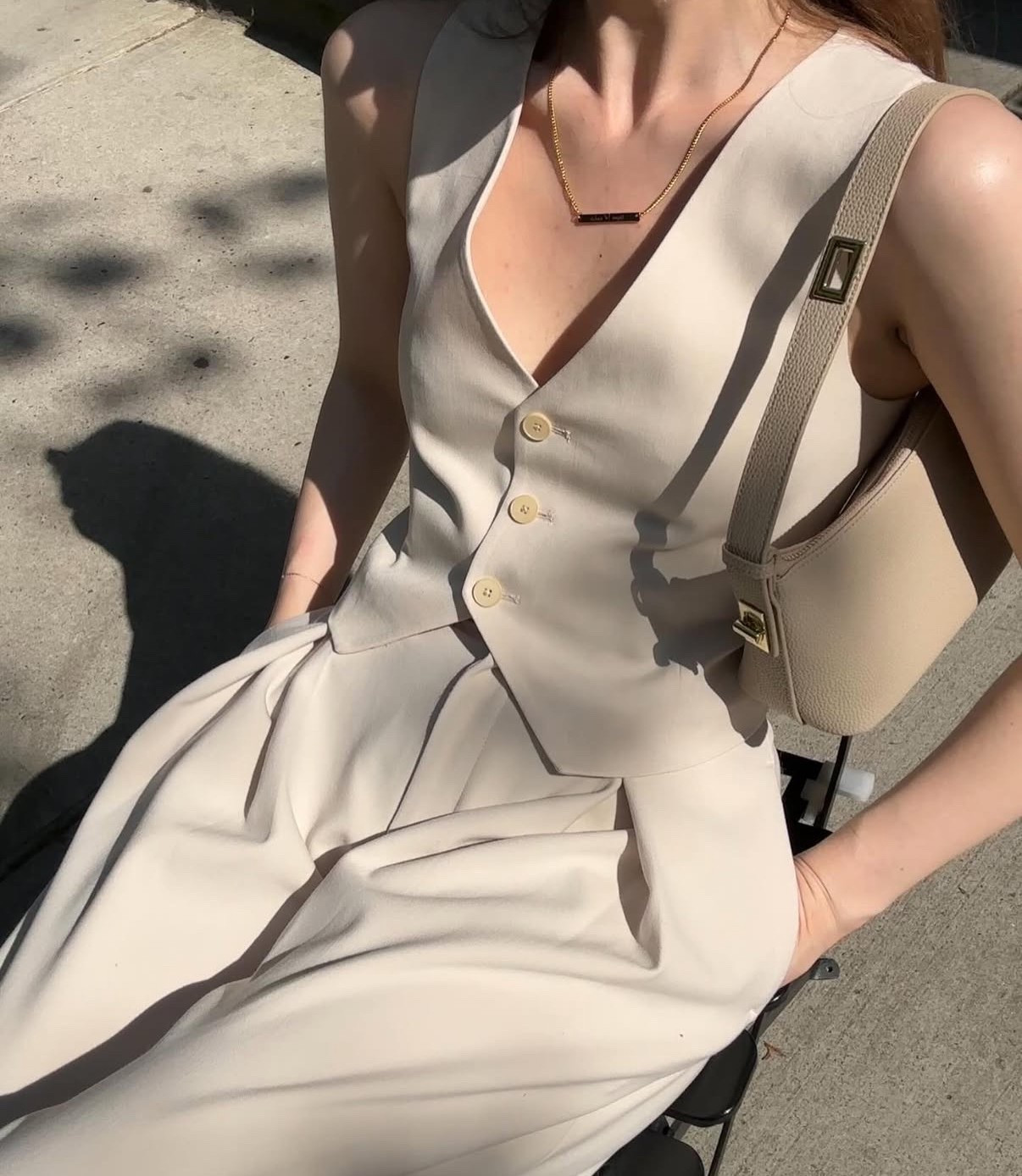 me 🤝🏻 vest sets for spring 

#LTKFindsUnder100 #LTKStyleTip #LTKWorkwear