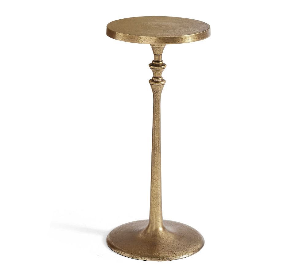 Round Metal Cocktail Table | Pottery Barn (US)