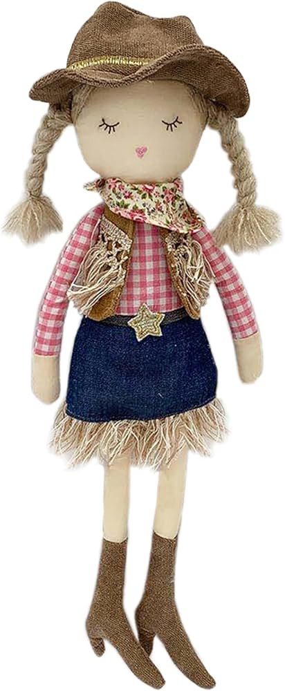 MON AMI Clementine The Cowgirl Doll – 15 Inches | Soft & Elegant Plush Stuffed Doll | Use as To... | Amazon (US)