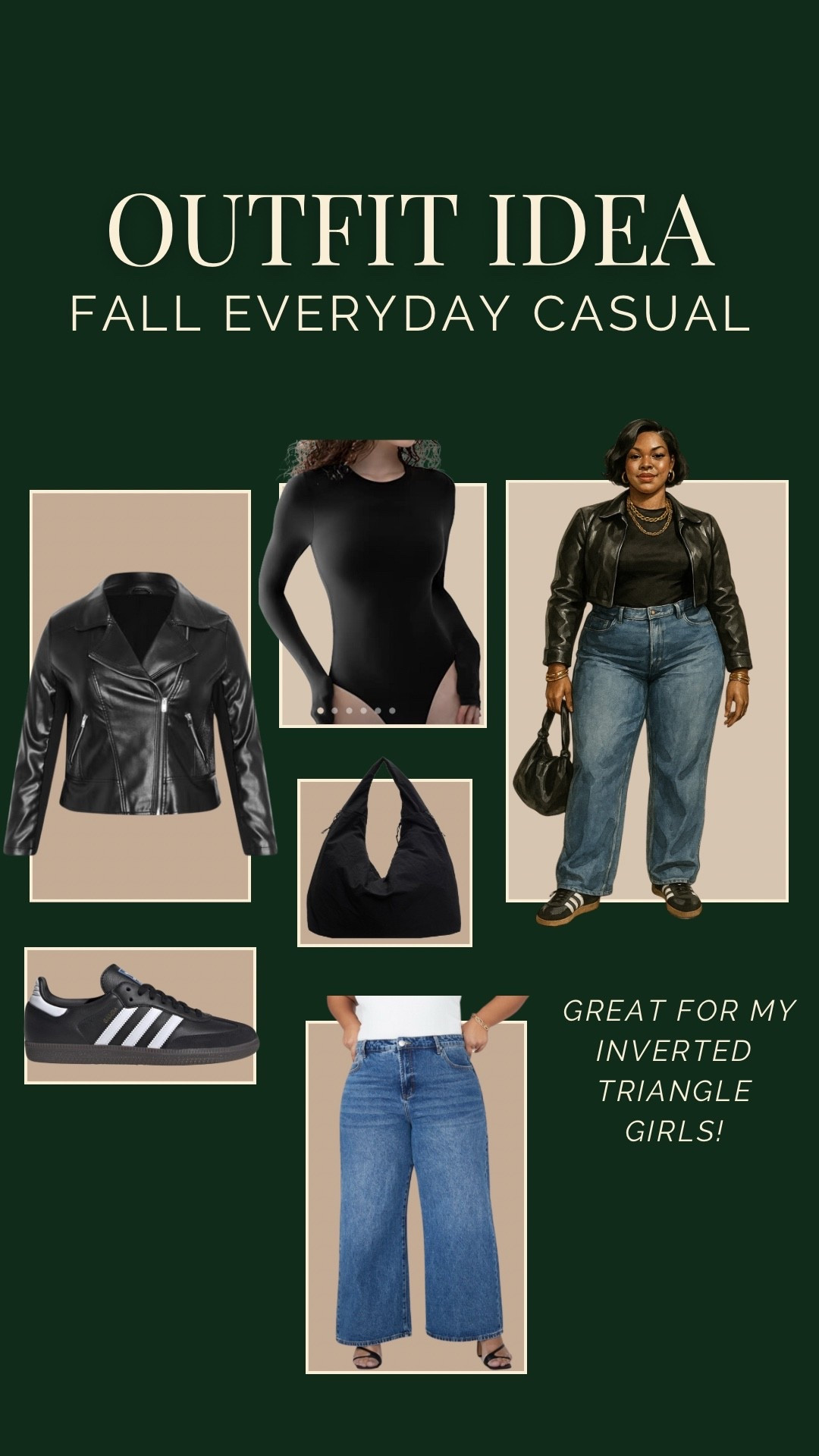 Everyday fall outfit idea for my inverted triangle girlies! 

#LTKPlusSize #LTKMidsize #LTKStyleTip