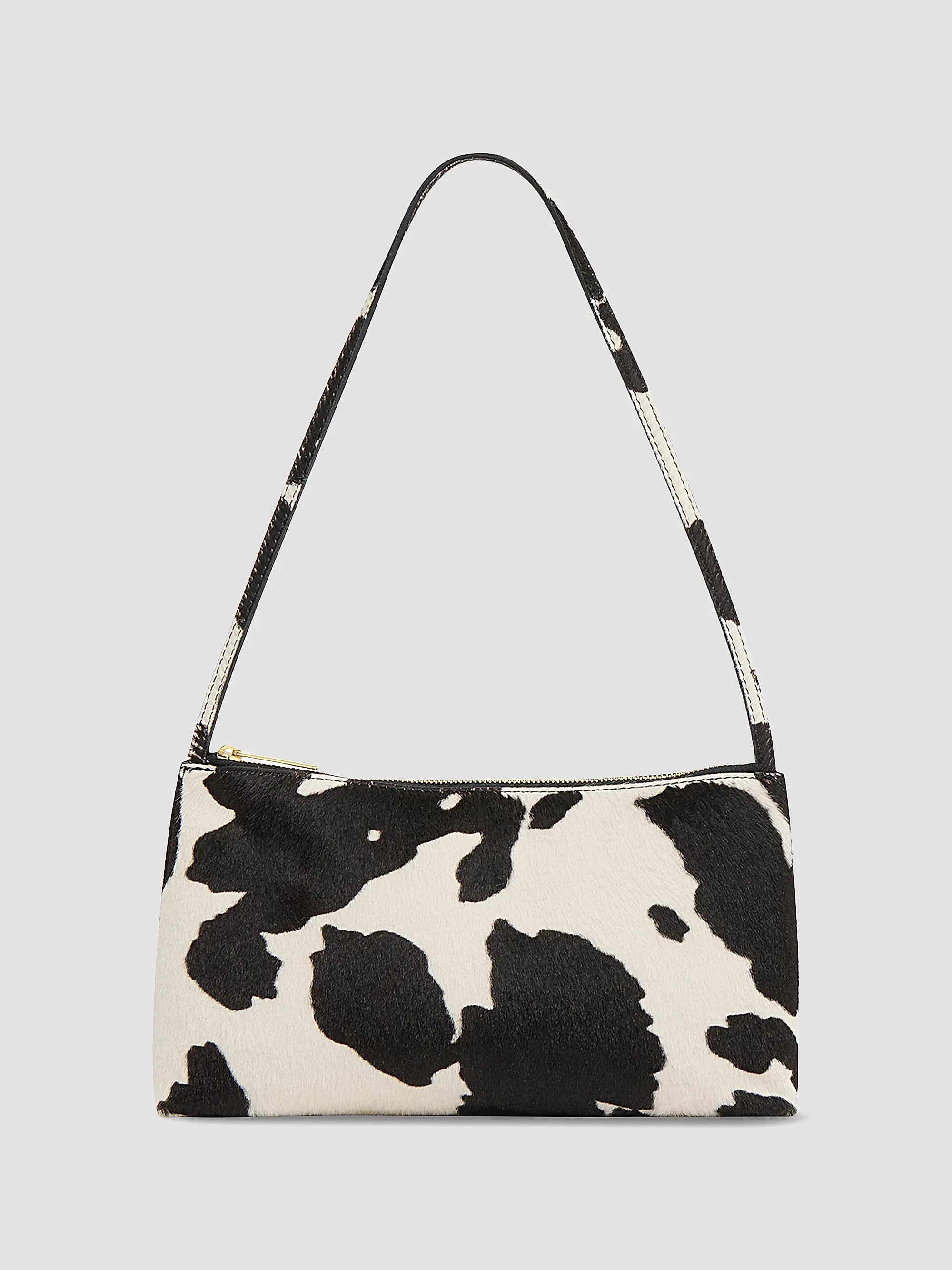 Gaia Cow Print Calf Hair Shoulder Bag | Saks Fifth Avenue