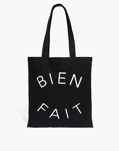 The Bien Fait™ Reusable Canvas Tote | Madewell
