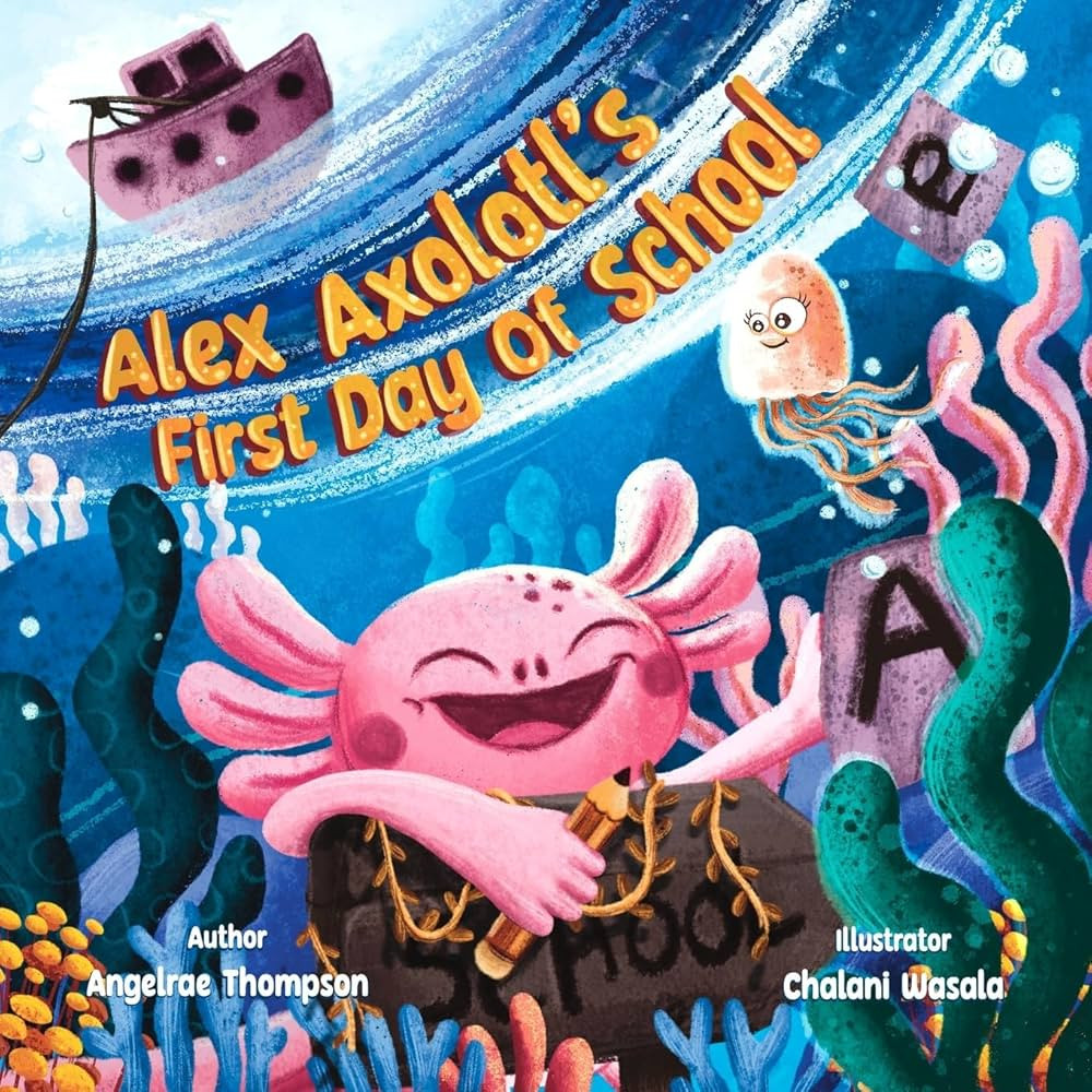 Alex Axolotl's First Day of School | Amazon (US)
