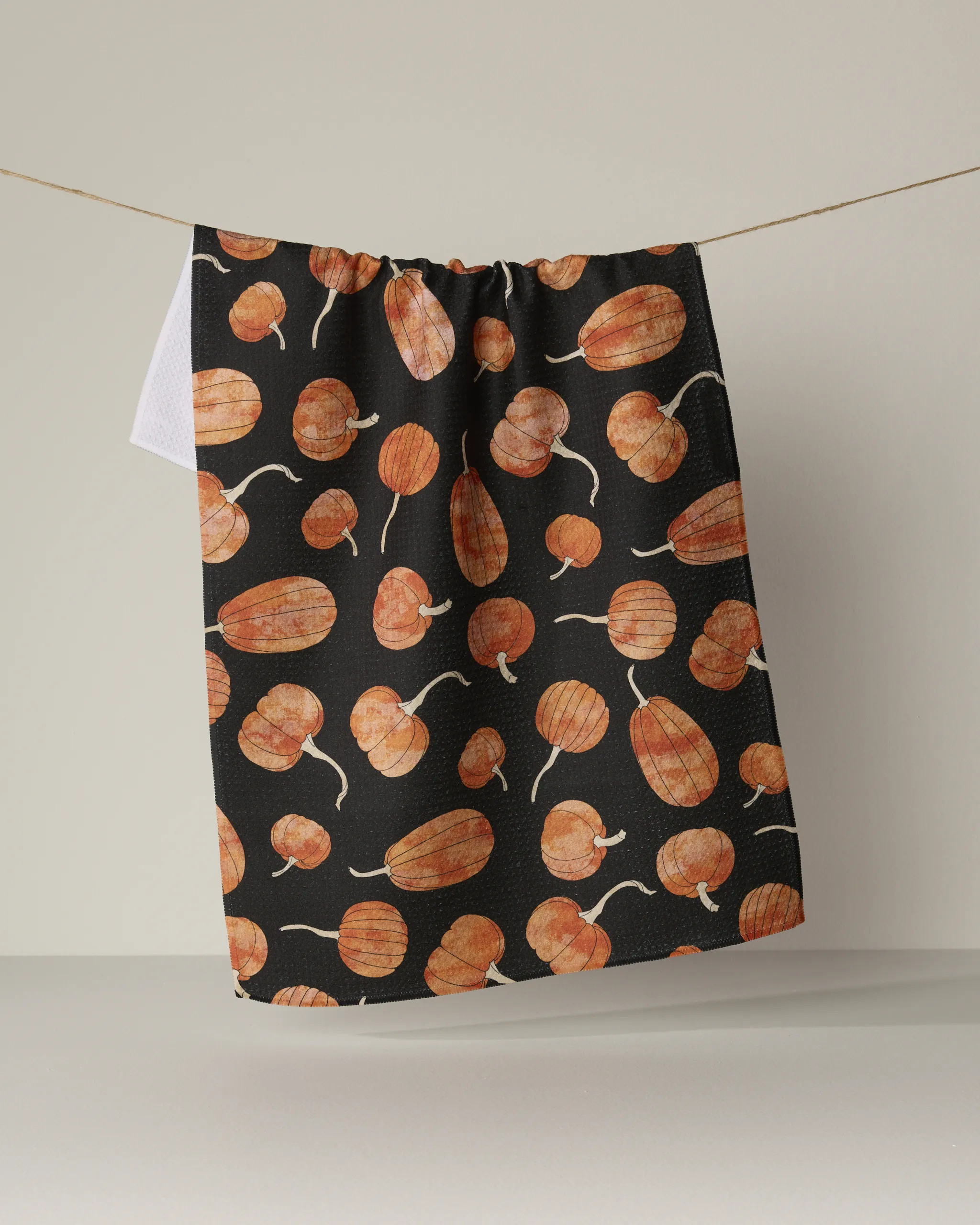 Pumpkin Hollow Tea Towel | Geometry | Geometry