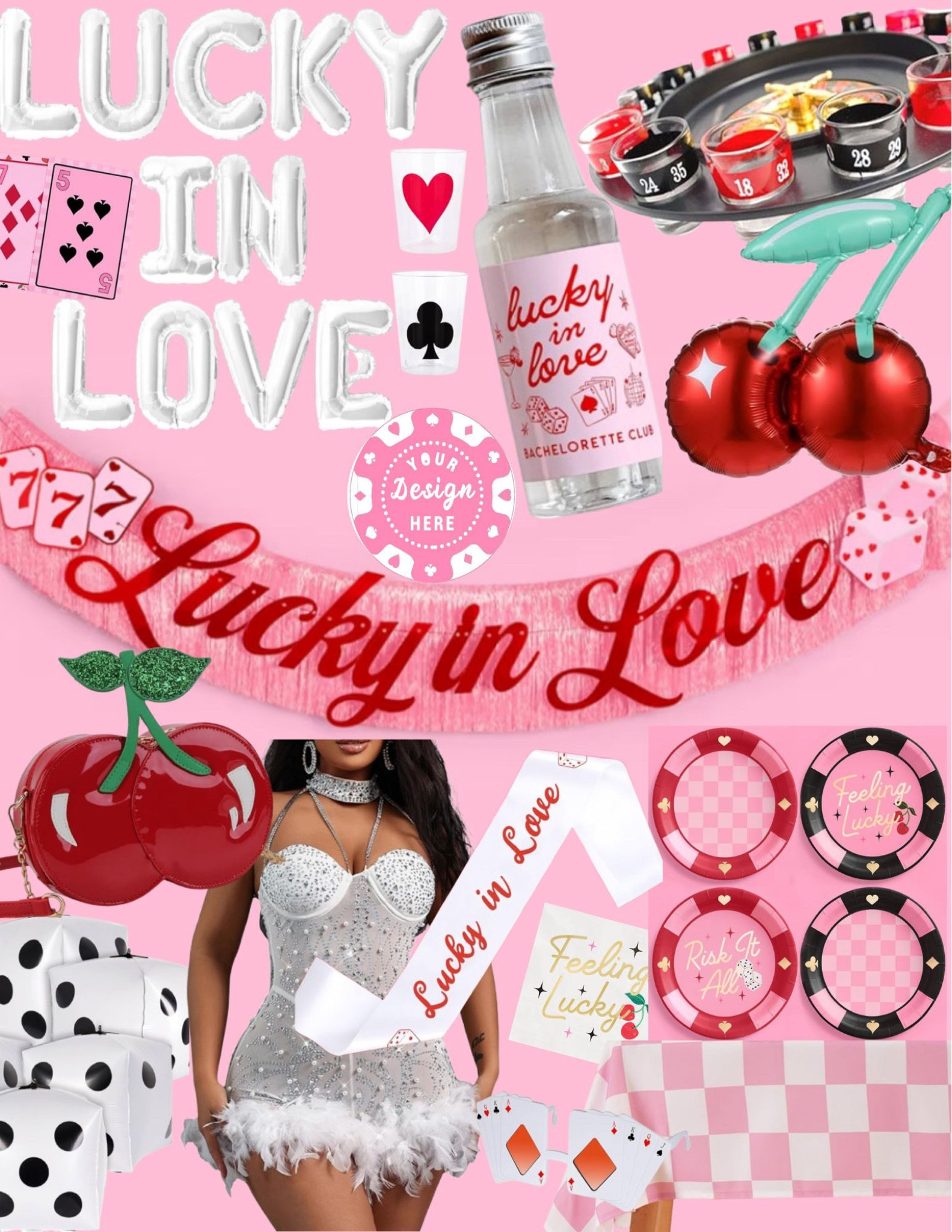 Lucky in Love | Casino Bachelorette Party 

#LTKSeasonal #LTKParties #LTKWedding