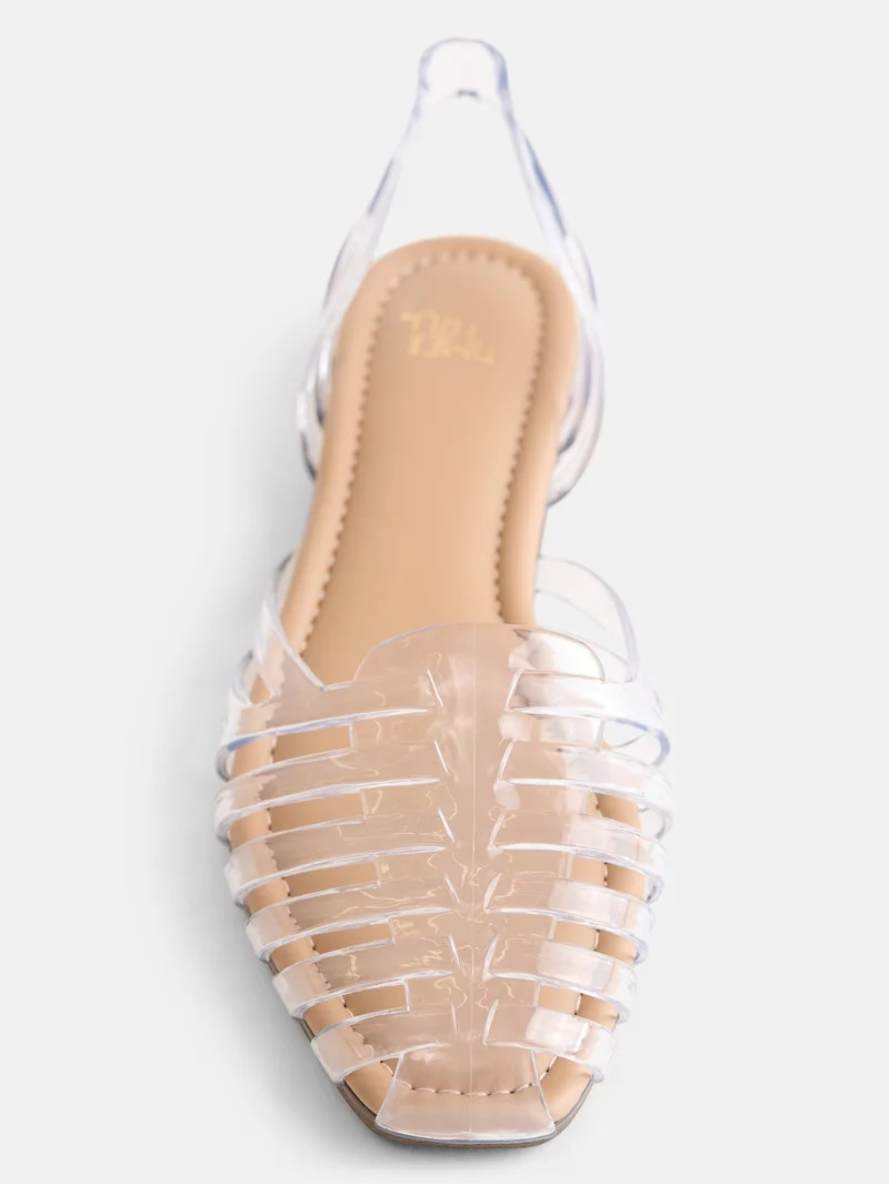 Time and Tru Women's Huarache Jelly Sandals | Walmart (US)