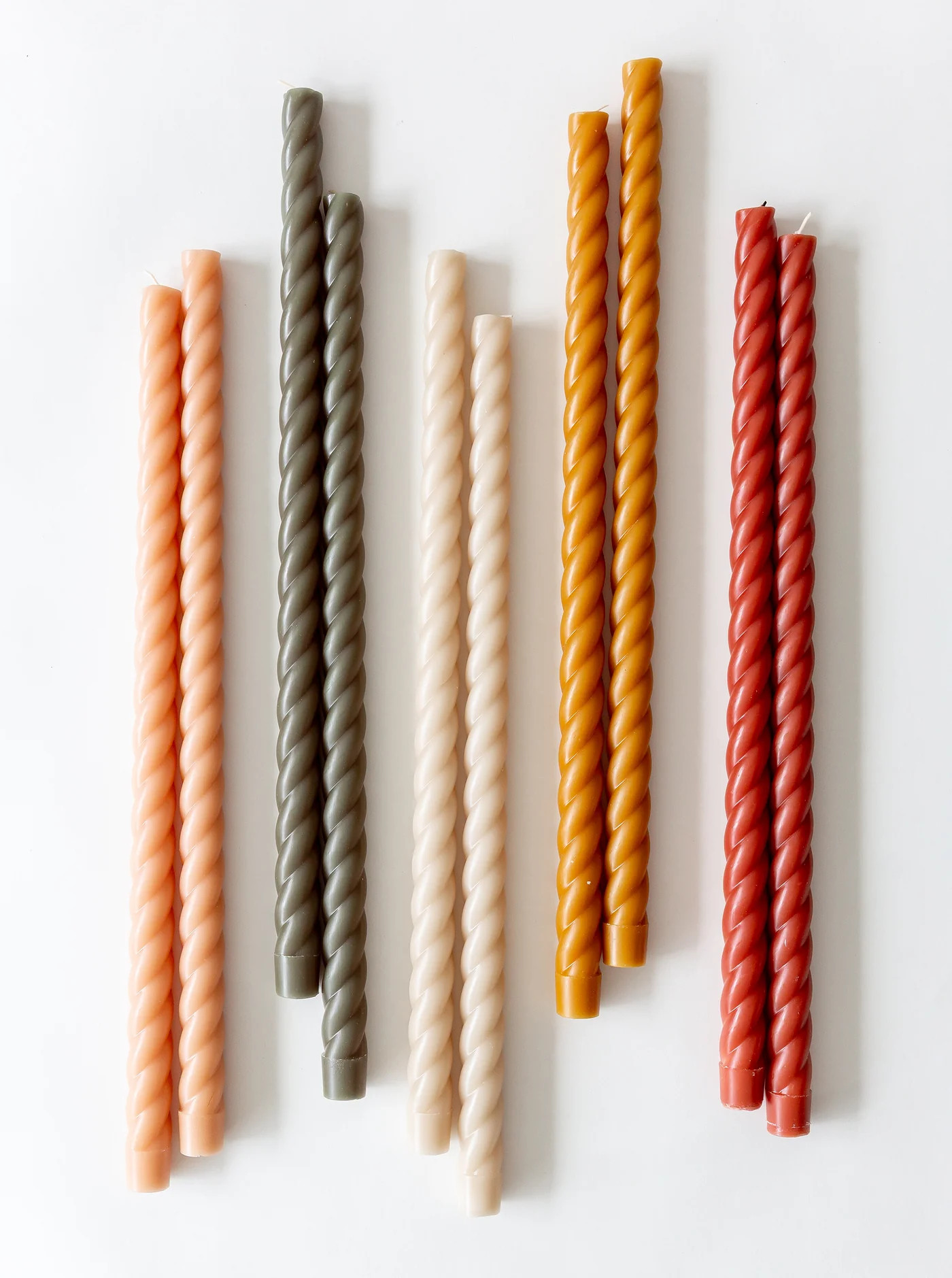 Spiral Taper Candles | Set of 2 | House of Jade Home