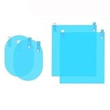 Emoly 4 PCS Car Rearview Mirror Protective Film, HD Clear Rainproof Film Anti Glare Anti Fog Waterpr | Amazon (US)
