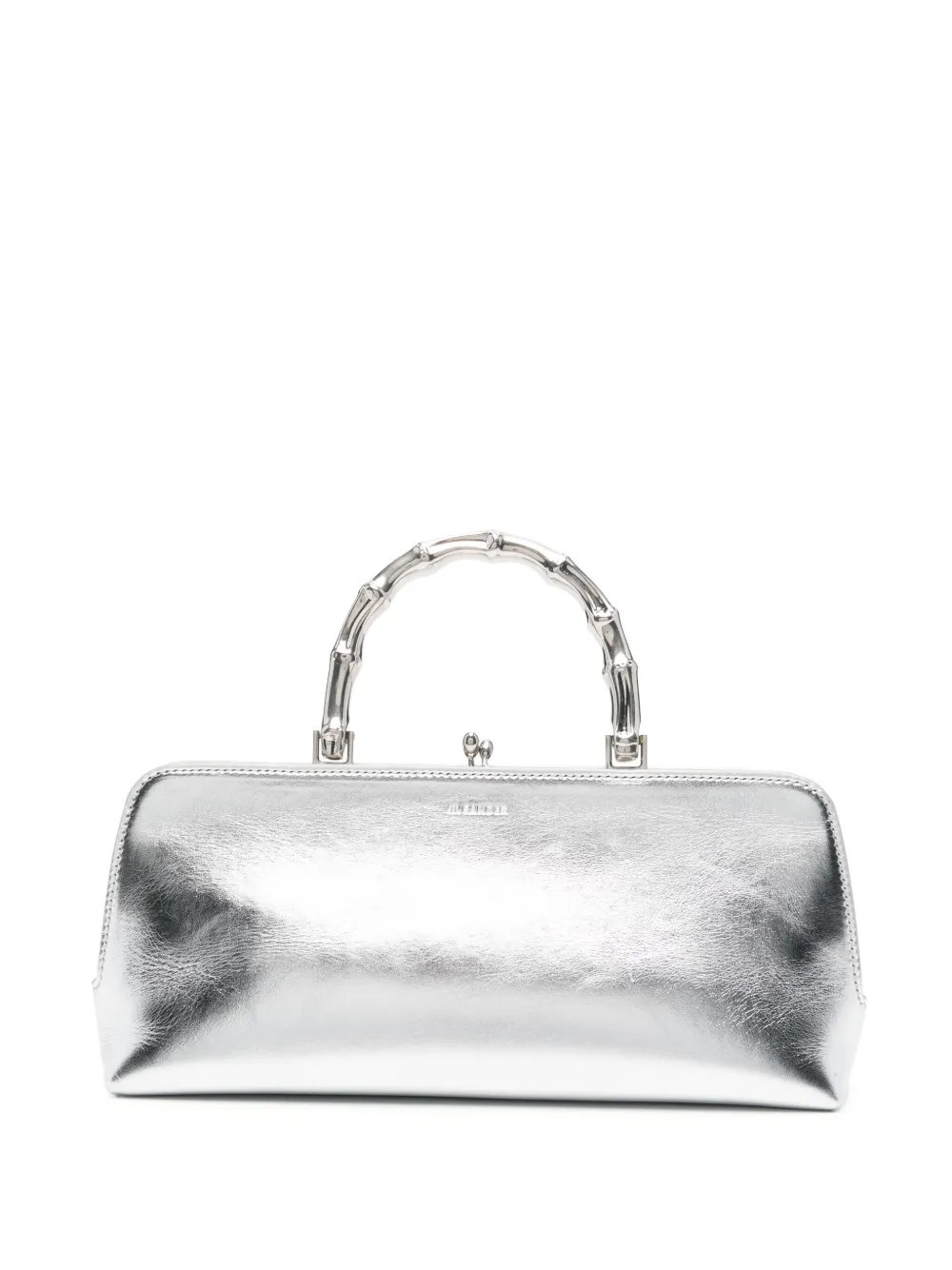 Jil Sander Pre-Owned small Goji Bamboo tote bag - Silver | Farfetch Global