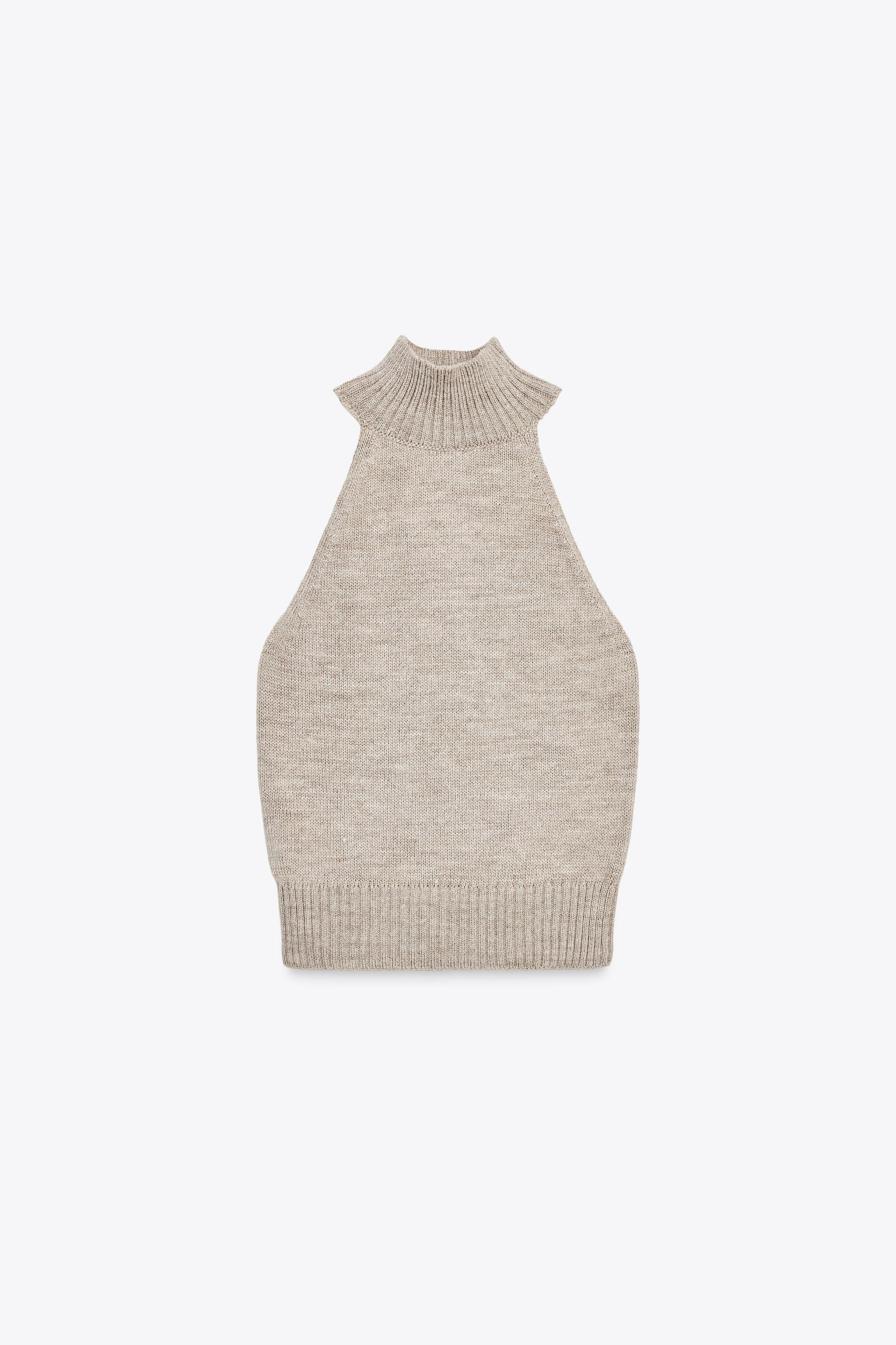 HALTER KNIT TOP | Zara US