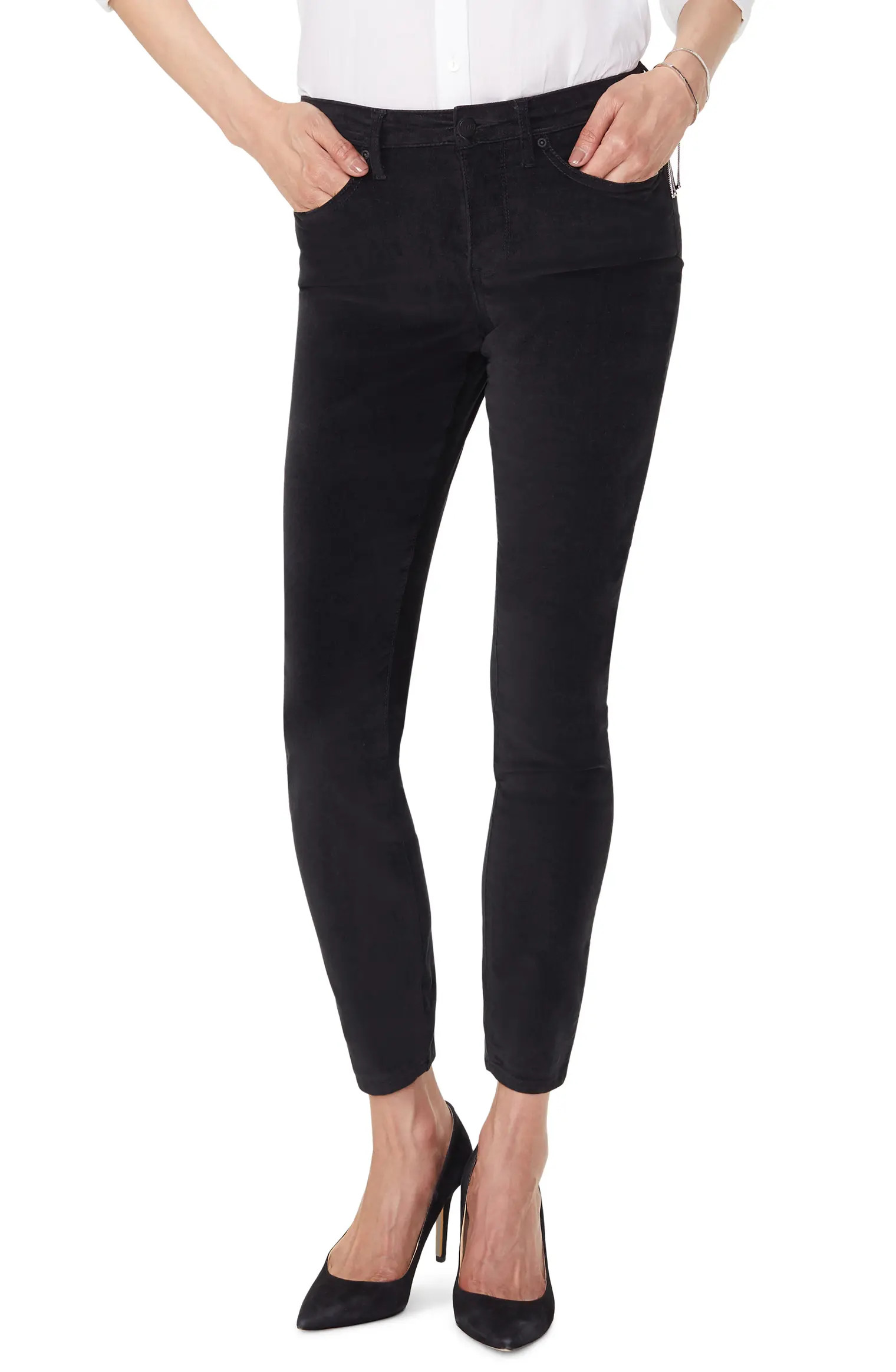 Ami Stretch Velvet Skinny Pants | Nordstrom