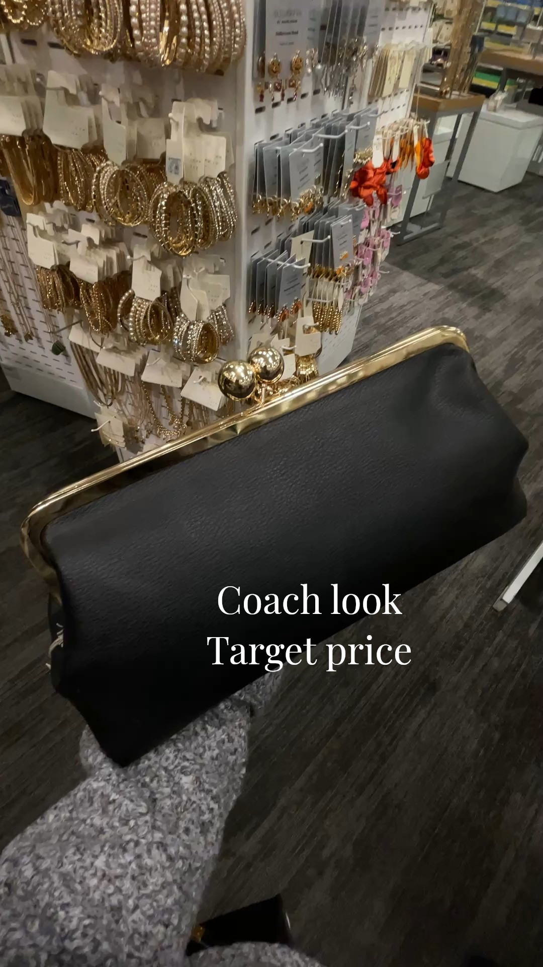 Get the look for less! I think this was a one off in the store, don’t see online just yet either. 

#LTKFindsUnder50 #LTKStyleTip #LTKItBag