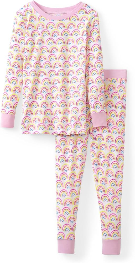 Little Sleepies Two-Piece Pajama Set for Boys & Girls, Soft Viscose from Bamboo Toddler Pajamas f... | Amazon (US)
