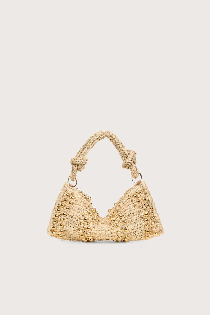 HERA NANO SHOULDER BAG - NATURAL RAFFIA | Cult Gaia - US