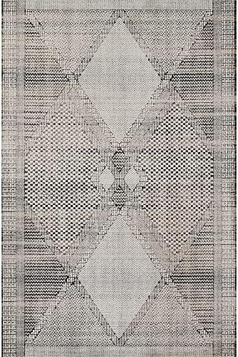 Momeni Noho Polyester Area Rug, Ivory, 9'3" X 12'6" | Amazon (US)