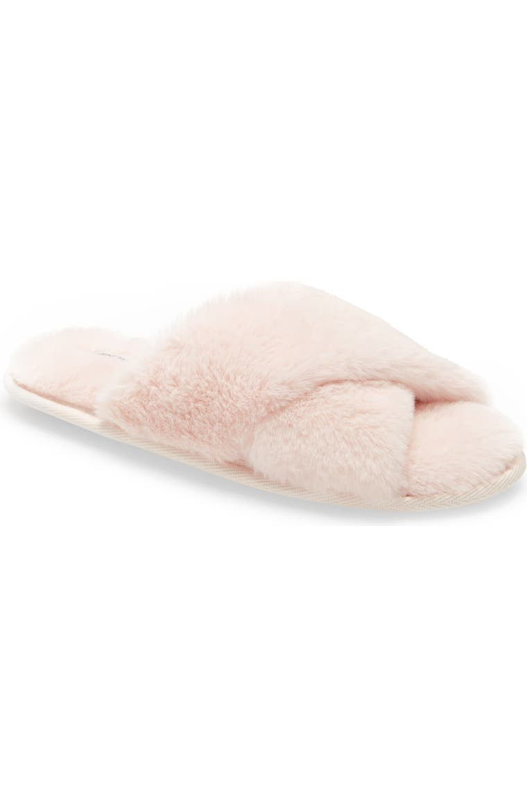 Victoria Faux Fur Slipper | Nordstrom