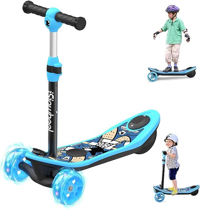 isinwheel Mini Pro Electric Scooter for Kids Ages 3-12, 3-Wheel Electric Scooter for Boys/Girls, ... | Amazon (US)
