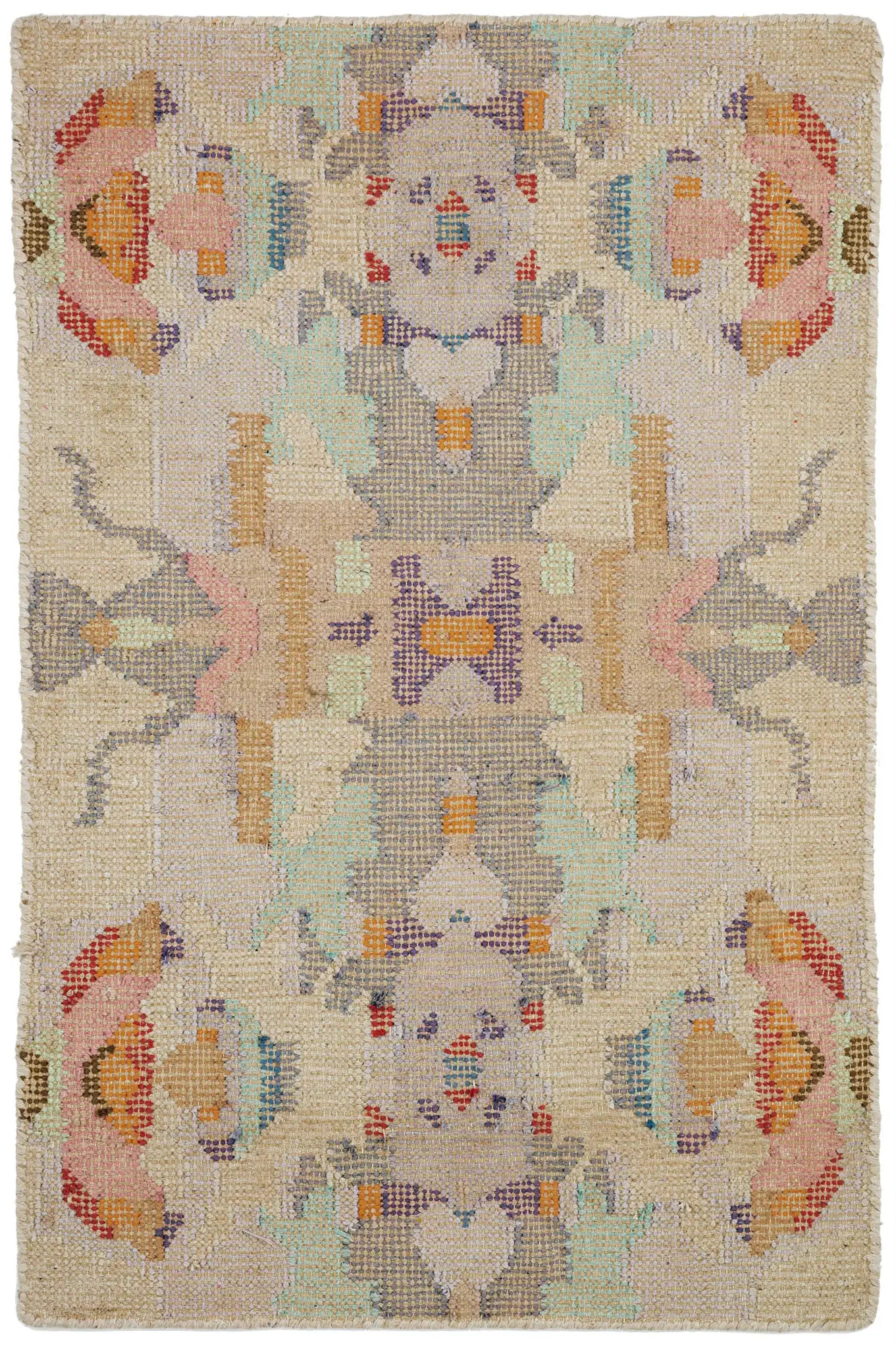 Color: MultiChapel Hill Hand Loom Knotted Cotton Rug | Multi Multi swatchShape: RectangleRectangl... | Rugs USA