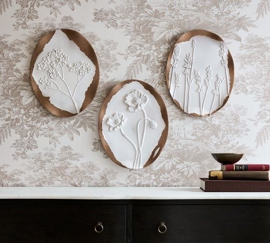 Earthenware Botanical Wall Plate

#LTKhome
