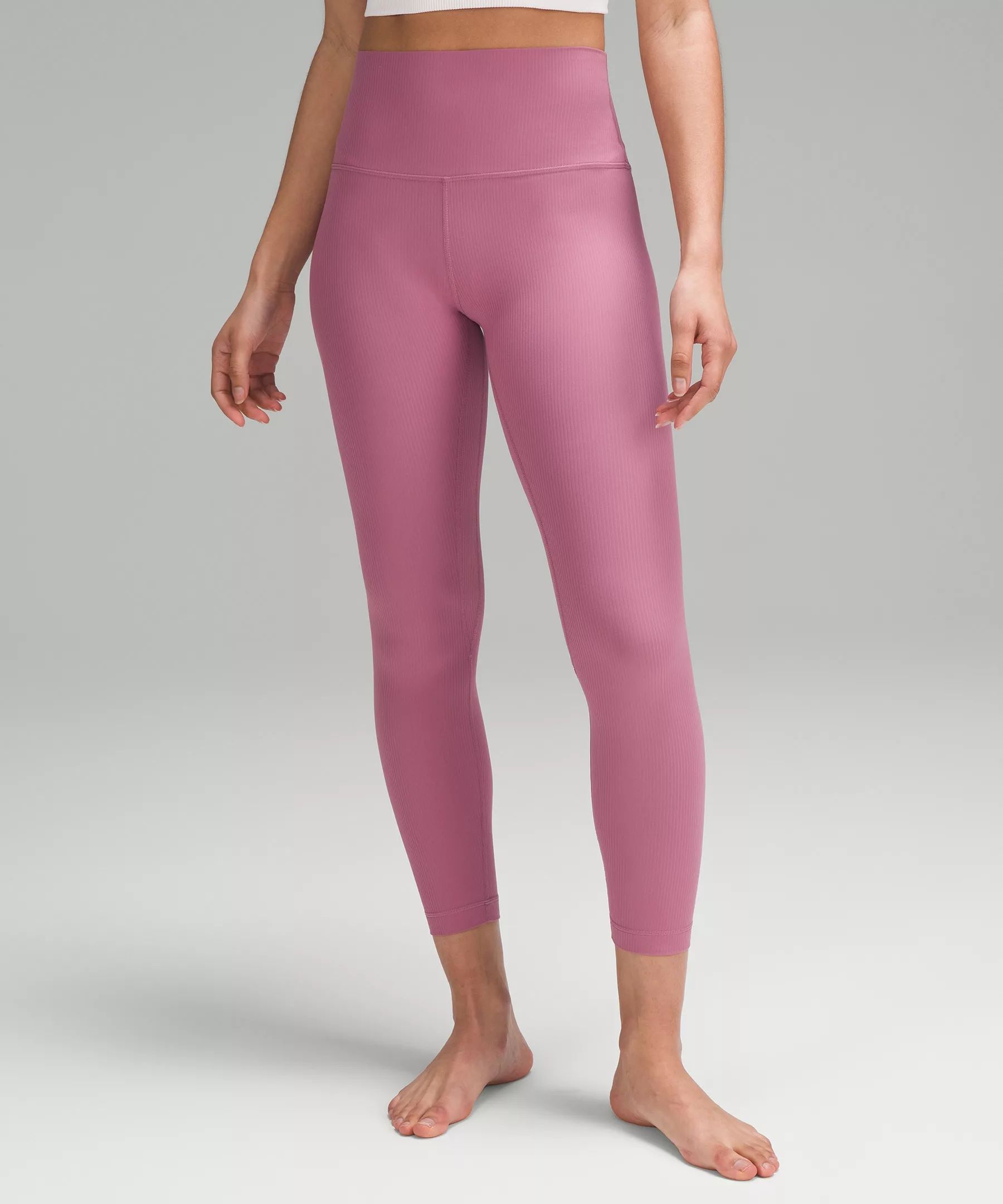 lululemon Align™ Ribbed High-Rise Pant 25" | Lululemon (US)