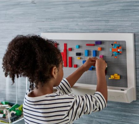 Look how neat this Lego wall is! Kids can build directly on the wall and leave it for display! 

#LTKkids #LTKGiftGuide #LTKMostLoved