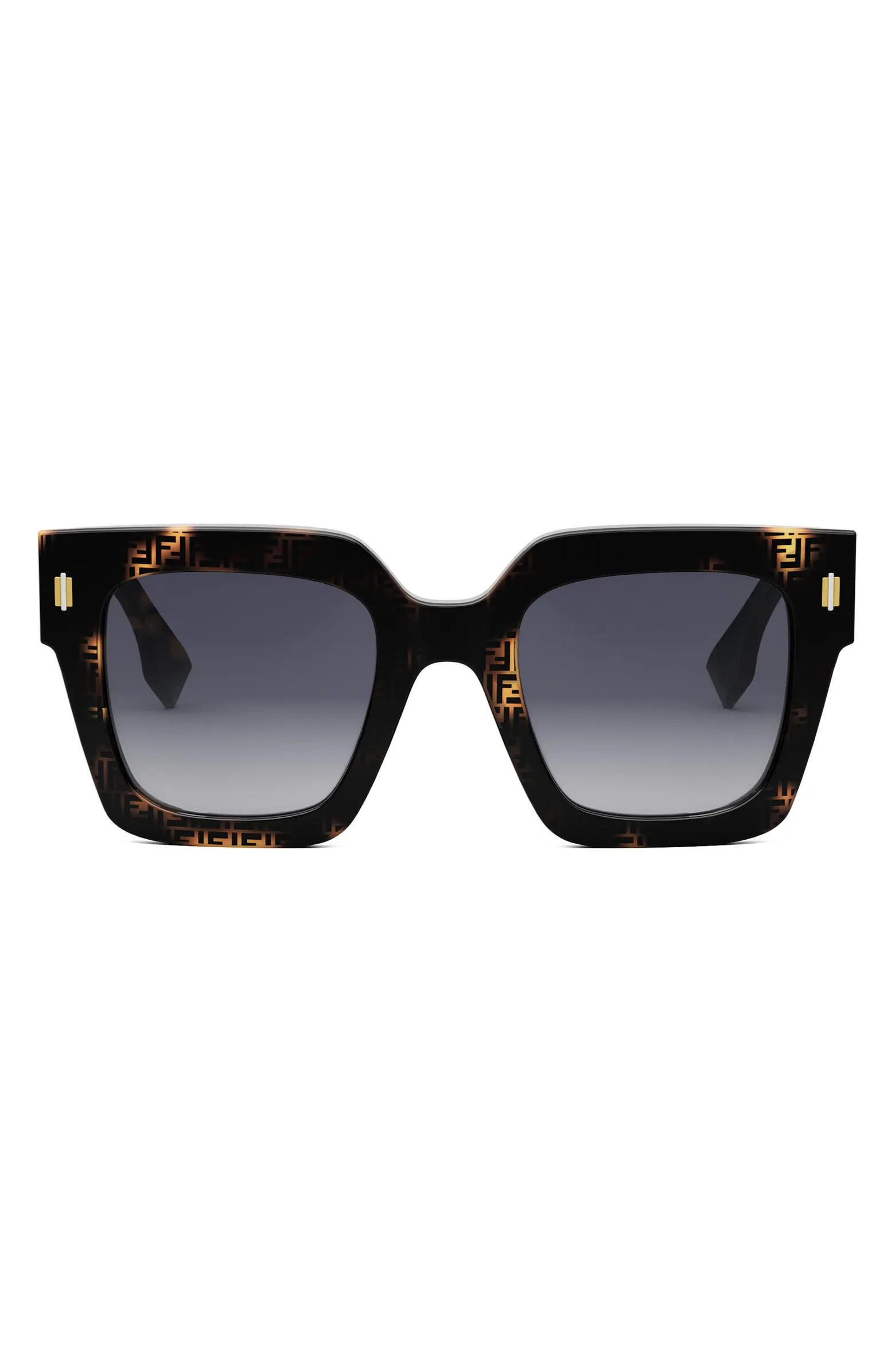 Fendi 'Fendi Roma 50mm Square Sunglasses | Nordstrom | Nordstrom