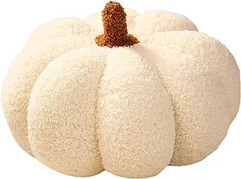 Amazon.com: Pumpkin Throw Pillow, Super Fluffy Pumpkin Plush Pumpkin Stuffed Toy, Pumpkin Decorat... | Amazon (US)