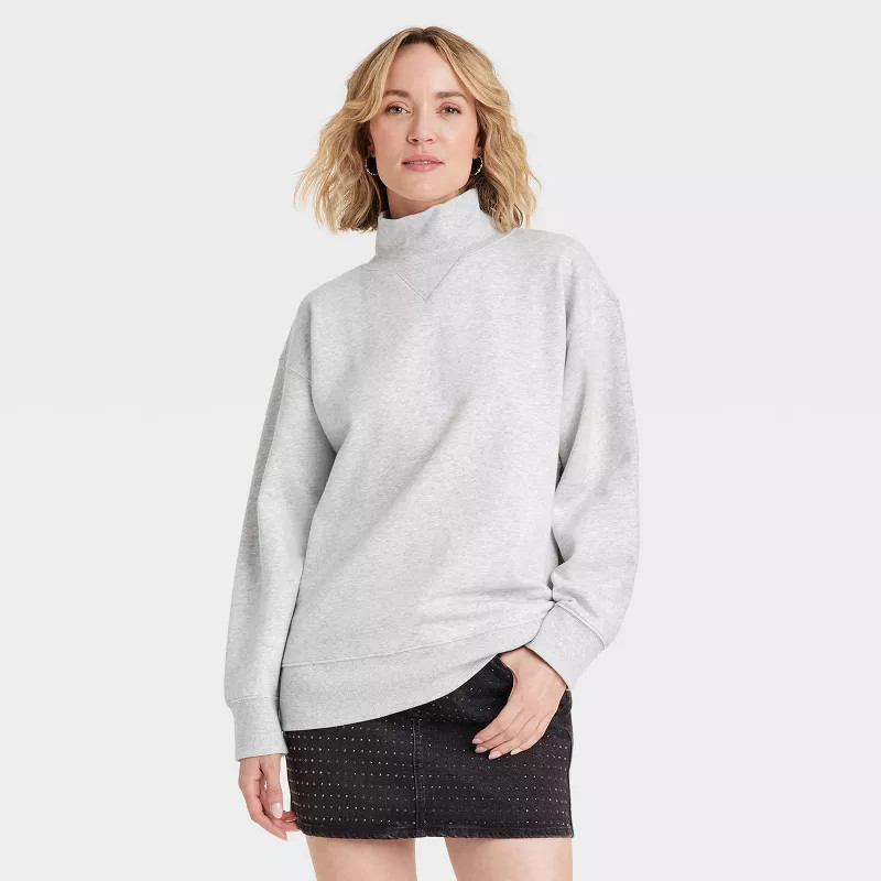 Women's Leisure Studio Tunic Sweatshirt - Universal Thread™ | Target